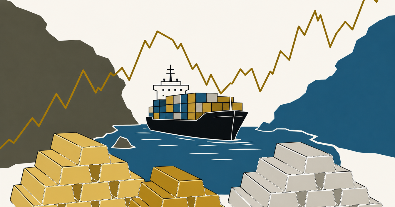 Fresh security scare in the Strait of Hormuz pauses UN-backed ship escorts, reviving safe-haven focus