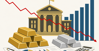 Precious Metals Slide as Probability of September Interest Rate Hike Climbs