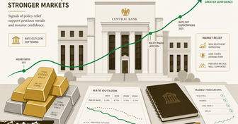 Precious Metals Find Relief as Economic Data Softens Interest Rate Outlook